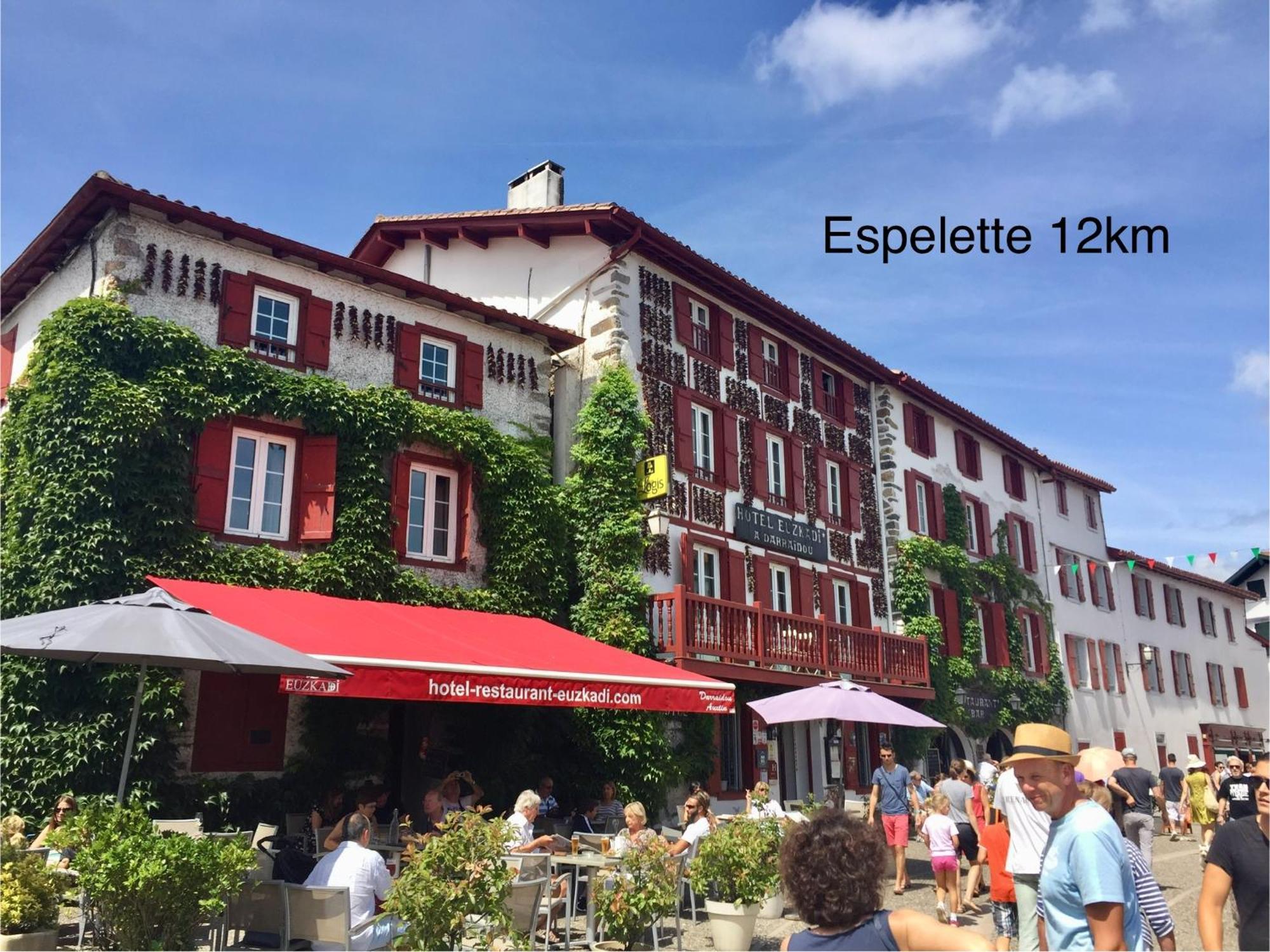 Baskoparadis I Eco-Gites I Calme I Vue I Anes I Jardin I Montagne I Nature Louhossoa Exteriör bild